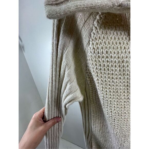 Prana NWT Ivory Ribbed Knit Yunna Cardigan Size XS - Picture 4 of 10
